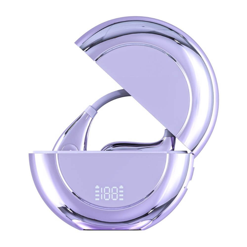 Audífonos deportivos bluetooth 5.4 de gancho Hi fi android iOS Cancelación de ruido