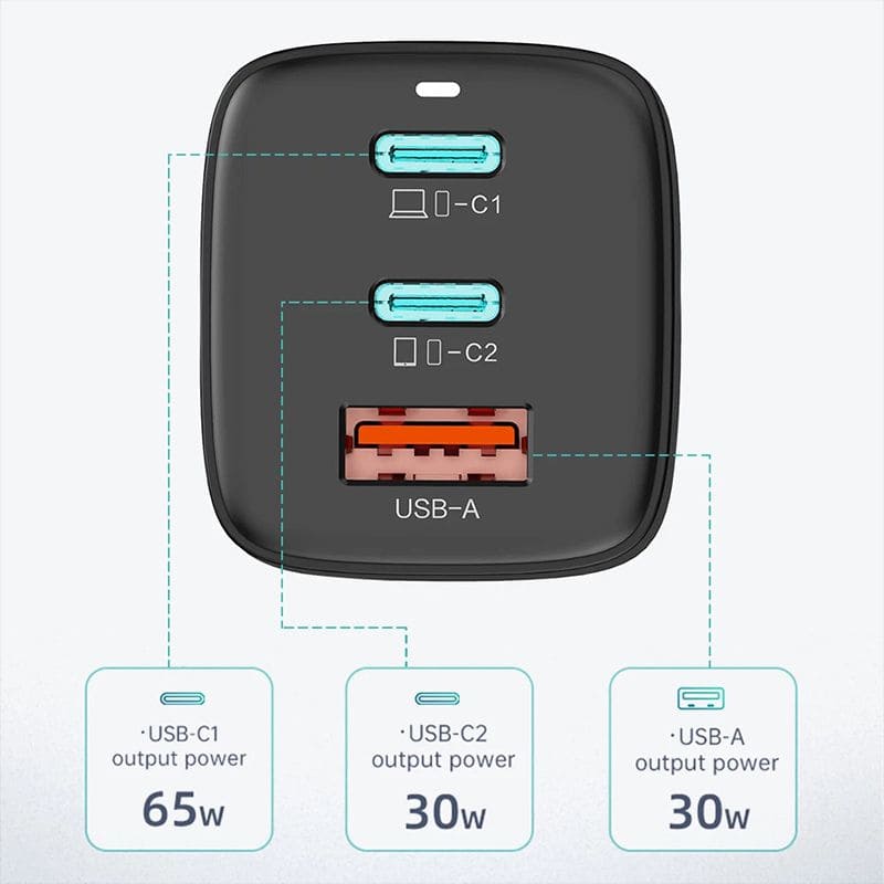 cargador-portatil-carga-rapida-unico-modelo-facil-llevar-todas-partes-nueva-generacion-tecnologia-estandar-qualcomm-velocidad-cable-capacidad-amperios-equipo-apropiado-cargador-usb-dispositivos-telefono-movil-iphone-android-apple-negro-compañero-viaje-compacto-voltaje-internacional-tamaño-compacto-proteccion-completa-sobretensión-cortocircuito-sobrecalentamiento-gan-nitruro-galio-semiconductor-2