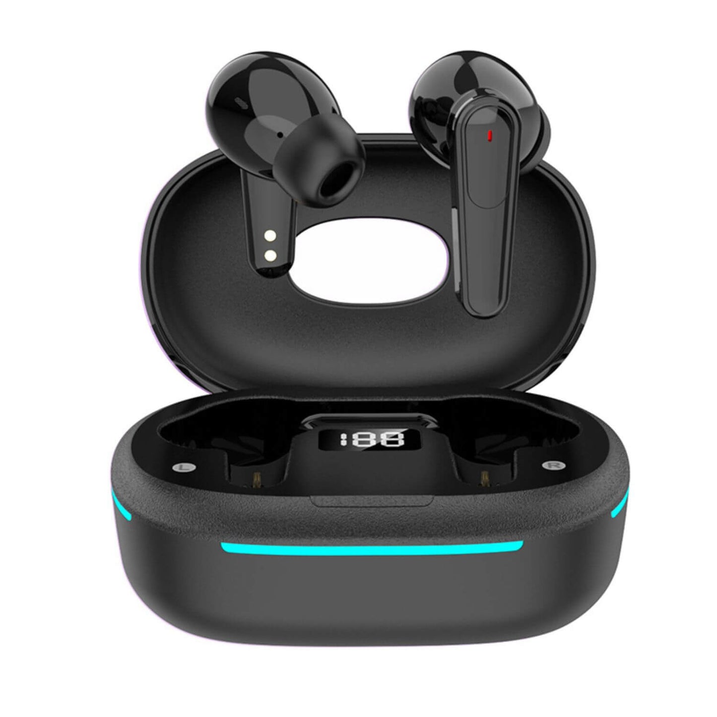 Audífonos inalámbricos Hi fi Pure bass deportivos gamer BT 5.4 iPhone/Android ANC/ENC cancelación ruido