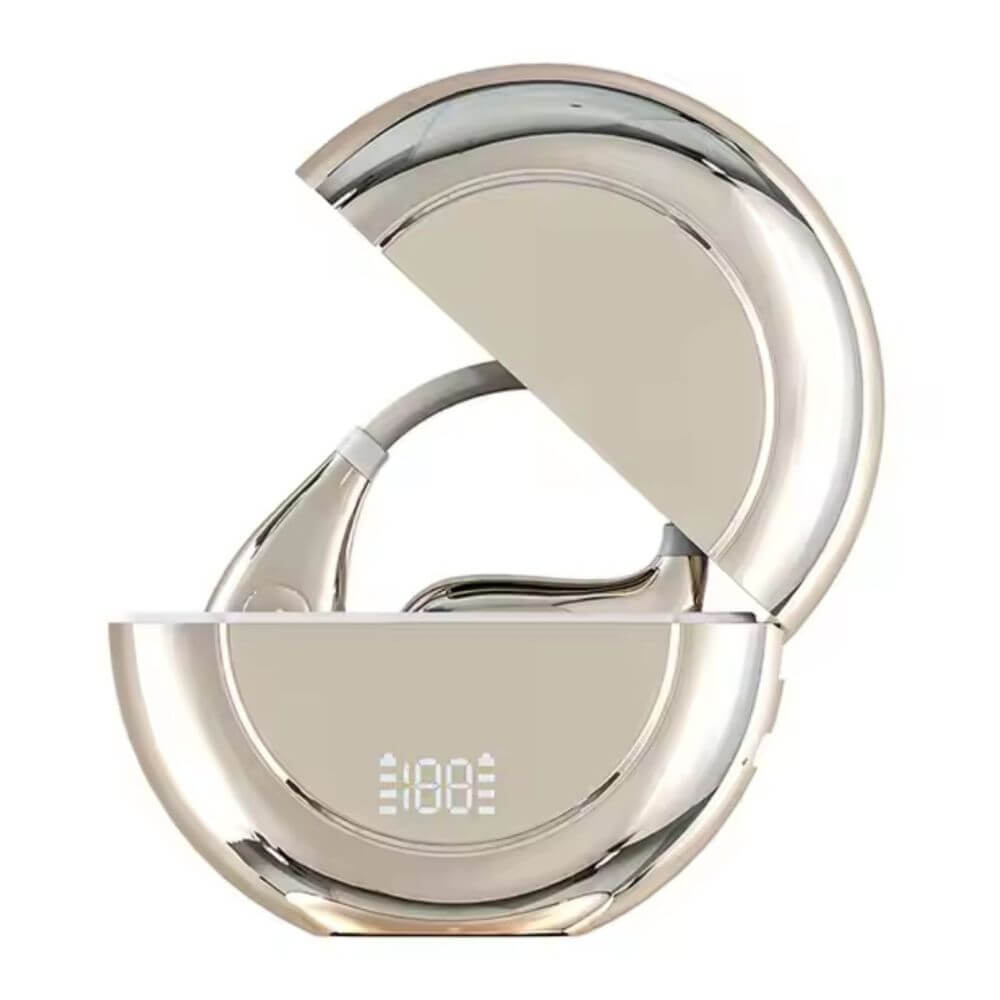 Audífonos deportivos bluetooth 5.4 de gancho Hi fi android iOS Cancelación de ruido