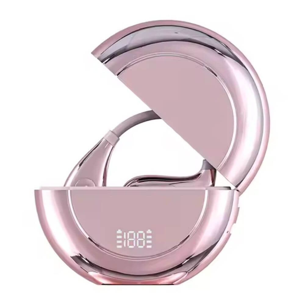 Audífonos deportivos bluetooth 5.4 de gancho Hi fi android iOS Cancelación de ruido