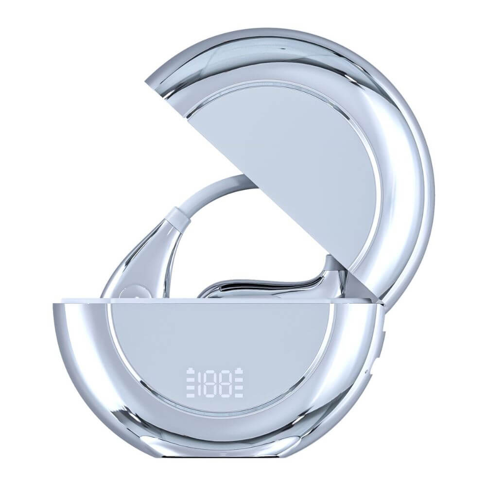 Audífonos deportivos bluetooth 5.4 de gancho Hi fi android iOS Cancelación de ruido