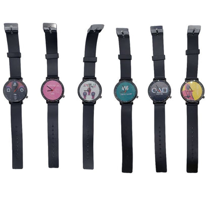 el-juego-del-calamar-productos-reloj-relojes-digital-despertador-muñeca-analogos-niños-jovenes-adultos-llaveros-muñeca-mascara-guardian-pack-circulo-triangulo-cuadrado-cosplay-vigilante-jugador-jugadores-chandal-funko-pop-netflix-streaming-serie-exito-guardianes-surcorea-korea-corea-