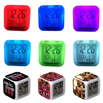 el-juego-del-calamar-productos-reloj-relojes-digital-despertador-muñeca-analogos-niños-jovenes-adultos-llaveros-muñeca-mascara-guardian-pack-circulo-triangulo-cuadrado-cosplay-vigilante-jugador-jugadores-chandal-funko-pop-netflix-streaming-serie-exito-guardianes-surcorea-korea-corea-