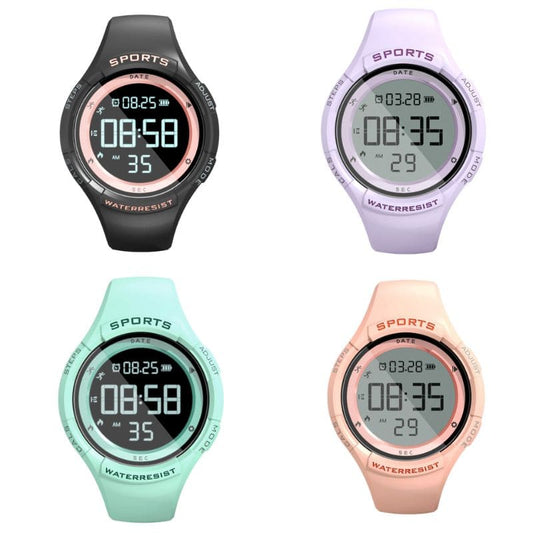 reloj-digital-deportivo-unisex-jovenes-niños-mujer-hombre-adolescente-elegante-cómodo-excelente-calidad-sin-aplicación-mide-rangos-deportivos-suave-hipoalergénico-podometro-fitness-correa-silicona-alarma-seguimiento-pasos-medición-distancia-consumo-calorías-alarma-modo-vibración-fecha-puerto-usb-automática-día-resistente-prueba-agua-impermeable-disfrutar-buceo-bañándote-playa-mar-piscina-natación-ríos-mayor-autonomia-batería-resistente-golpes-cronómetro-segundos-microsegundos-color-led-3d-1