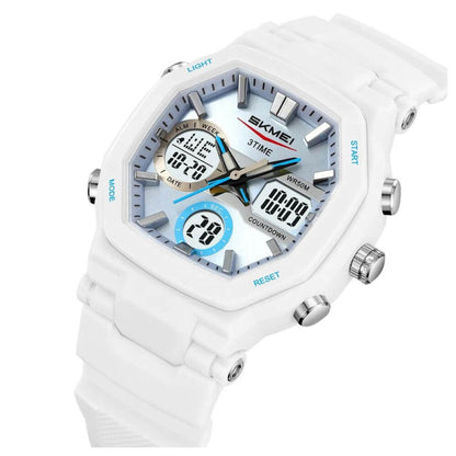 Reloj pulsera Skmei deportivo Unisex análogo digital cuarzo cronómetro LED de moda