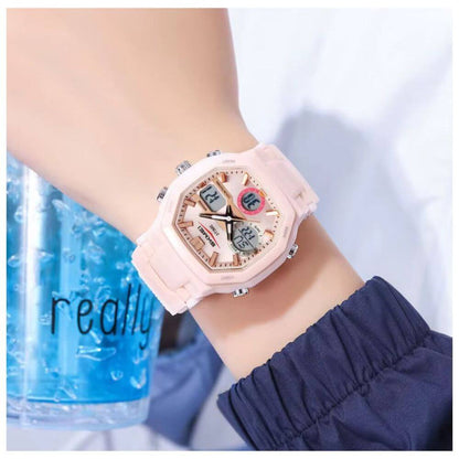 Reloj pulsera Skmei deportivo Unisex análogo digital cuarzo cronómetro LED de moda