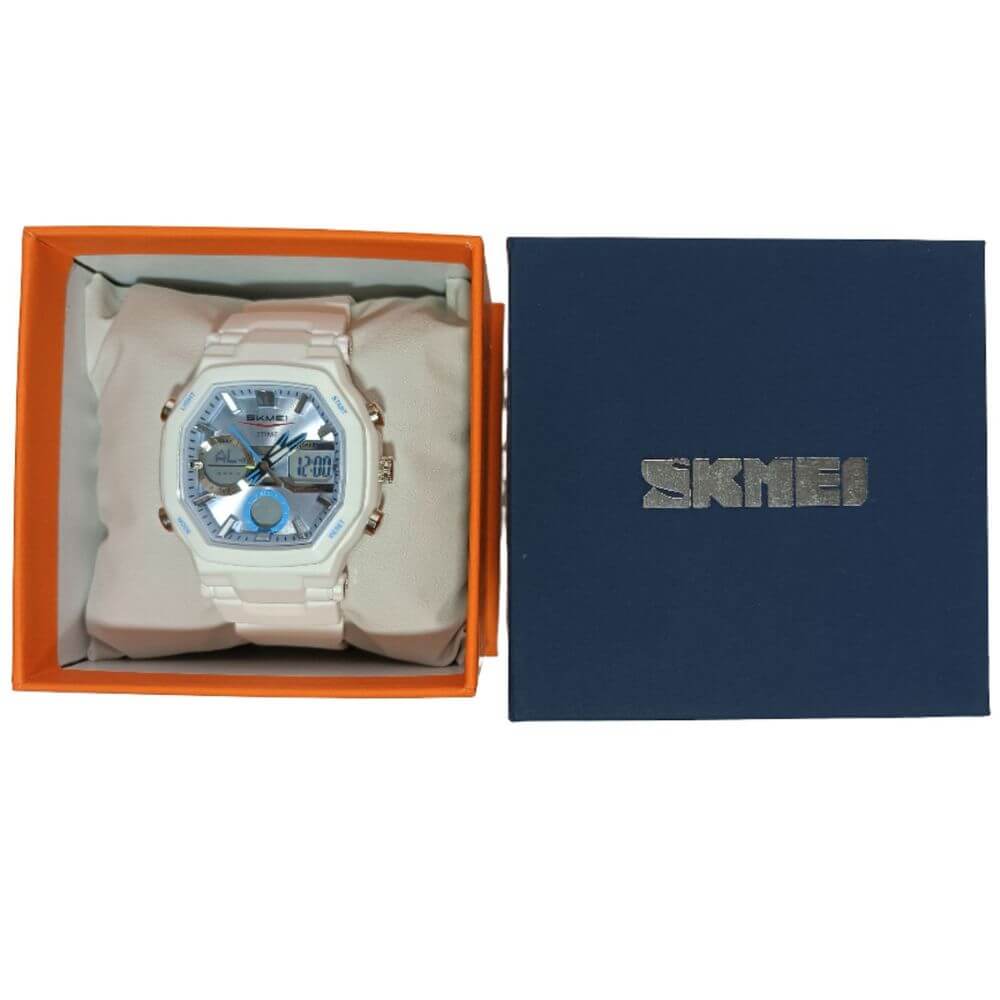Reloj pulsera Skmei deportivo Unisex análogo digital cuarzo cronómetro LED de moda