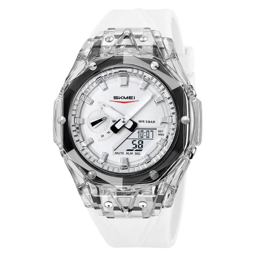 Reloj Skmei deportivo casual análogo digital unisex para jóvenes y adultos impermeable