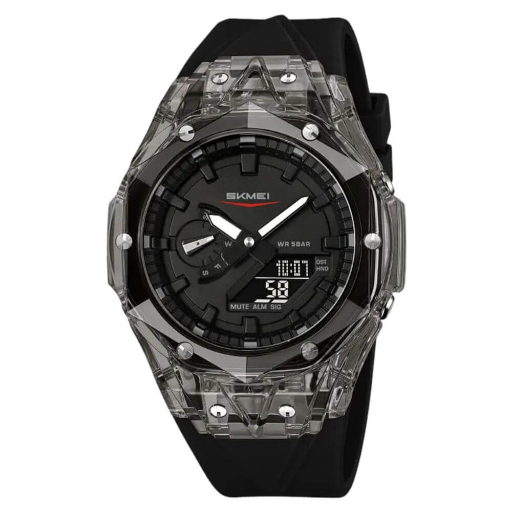 Reloj Skmei deportivo casual análogo digital unisex para jóvenes y adultos impermeable