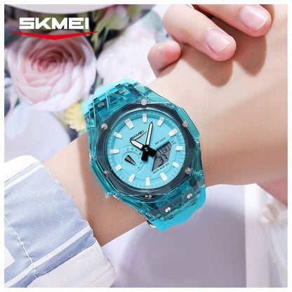 Reloj Skmei deportivo casual análogo digital unisex para jóvenes y adultos impermeable