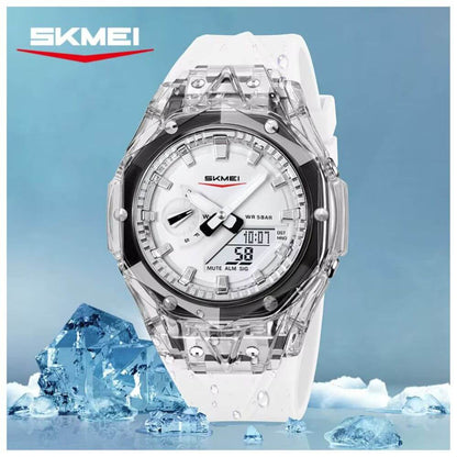 Reloj Skmei deportivo casual análogo digital unisex para jóvenes y adultos impermeable