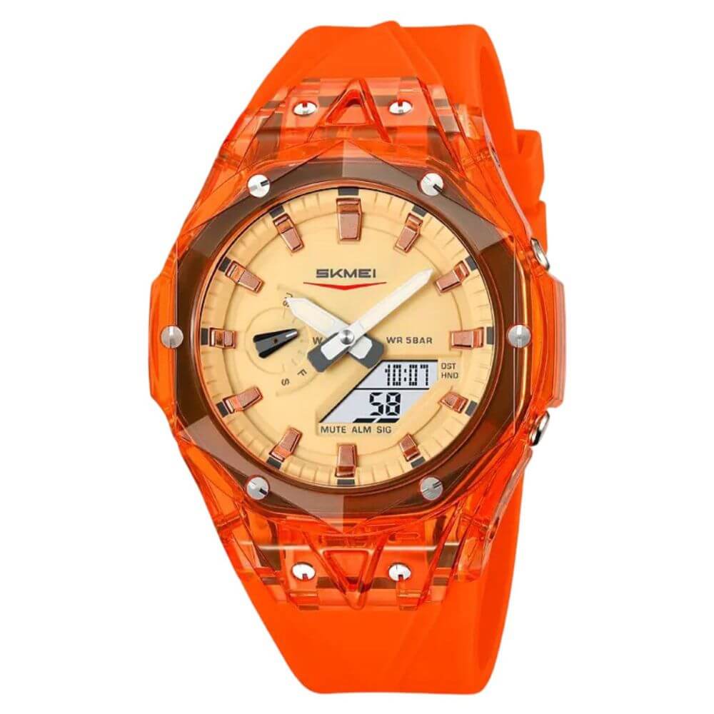 Reloj Skmei deportivo casual análogo digital unisex para jóvenes y adultos impermeable