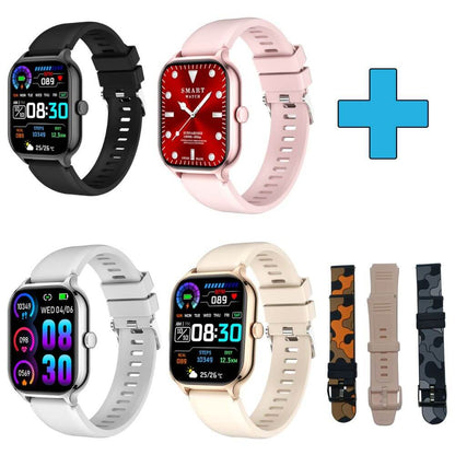 Smartwatch reloj deportivo unisex + correa extra deportiva