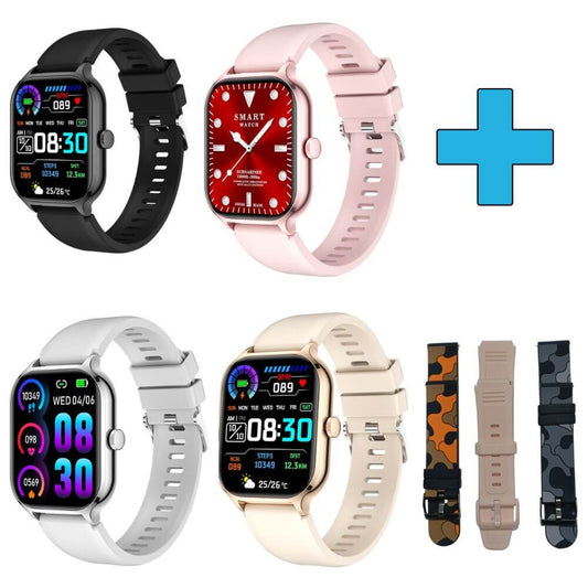 Smartwatch reloj deportivo unisex + correa extra deportiva