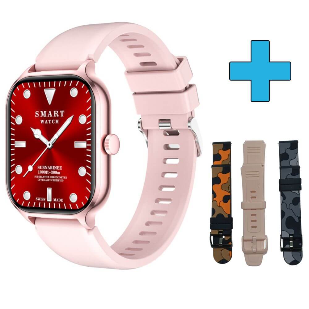 Smartwatch reloj deportivo unisex + correa extra deportiva