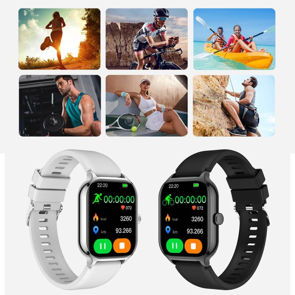 Smartwatch reloj deportivo unisex + correa extra deportiva