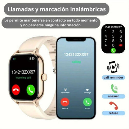 Smartwatch reloj deportivo unisex + correa extra deportiva
