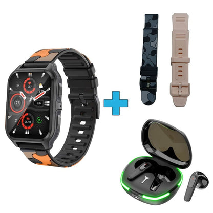 Smartwatch de última generación reloj unisex + regalo audífonos + correa deportiva extra