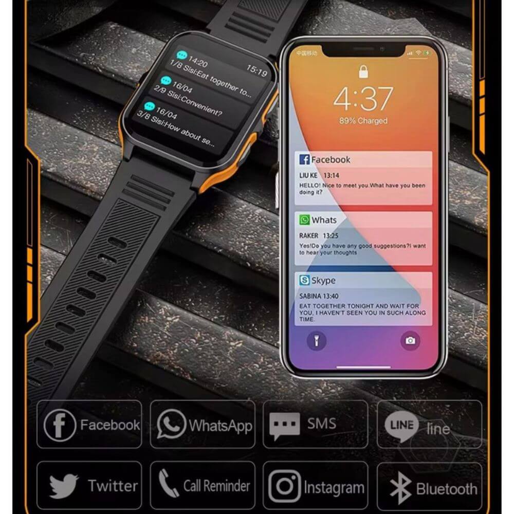 Smartwatch de última generación reloj unisex + regalo audífonos + correa deportiva extra