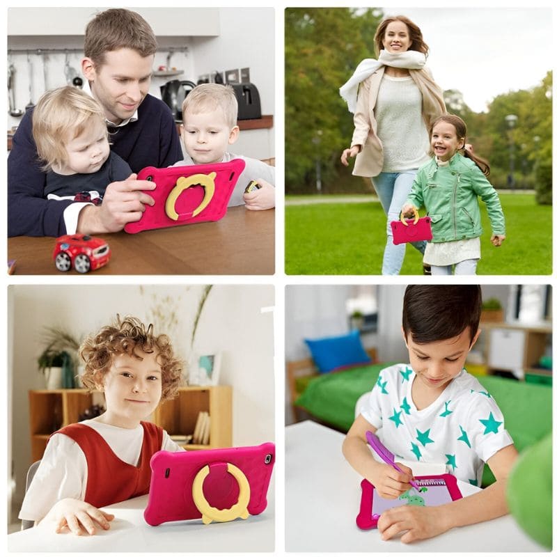 tablet-educación-entretención-diversión-aprender-educar-alta-definicion-niños-jovénes-control-parental-estudio-juega-cristal-templado-proteccion-anticaida-rayos-azules-kidoz-google-play-store-bateria-larga-duracion-android-colegio-escuela-hogar-conocimiento-3